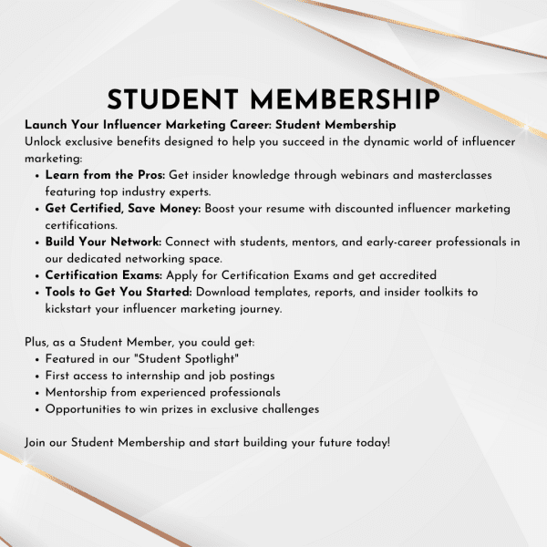 Student Membership